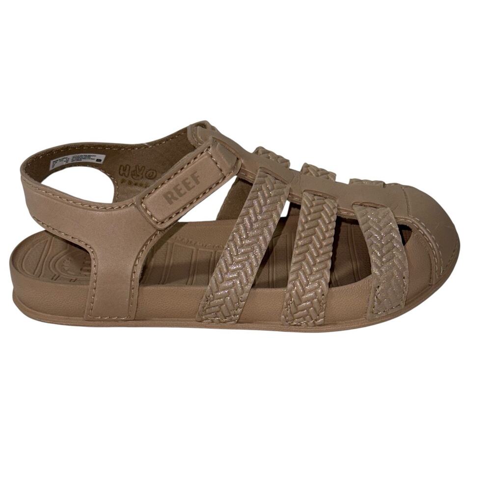 Reef Girl's Little Water Beachy Beige SZ/10 - Picture 5 of 11